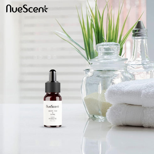 White Tea & Thyme Aroma Oil for Scent Diffusers - 10 Milliliter