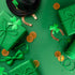 PLULON 60 Sheets Tissue Paper in Orange, Green, White for Gift Bags, St Patrick's Day, Birthday, Wedding, Holiday