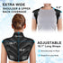Chenove Neck and Shoulder Reusable Ice Pack for Upper Back Pain Relief, Cervical Cold Compression Therapy Wrap