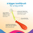 RADIUS Big Kidz Forever Toothbrush with Replaceable Head for Children, 6 Years and Up, BPA Free