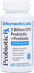 Probiotic Rx: 5 Billion CFU Probiotic + Prebiotic, 60-Day Supply for Immune & Gut Health