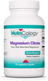 Nutricology Magnesium Citrate Supplement, 170mg, Bone & Stress Support, 90 Vegetarian Capsules
