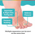 ZenToes Small Toe Spacers - Tailors Bunion Corrector for Women & Men, Hammer Toe Straightener, Gel Splint for Pain