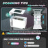 QWUIU Card Scanner Stand for MTG & TCG, Adjustable Height Trading Card Scanner, Phone Stand MTG Accessories, Fit