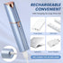 Mini Electric Facial Hair Remover for Women, USB Rechargeable Razor for Lips, Chin, Armpit, and Peach Fuzz