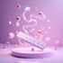 Junfamilee 7 Pink Pill Organizer Box Transparent Grids Pill Storage Box Clear Tablets Container Excellent Personal Pill