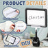 2 Sets 2 20 2 Stroller Name Tag Identifier Marker Parking Place Stroller Sign Finder Clip Including Tag White Sheets