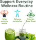Visit the Store 7 Count YAMAKAN Green Juice with Barley Grass Powder, Super Greens Powder Rich in Daily Nutrients