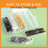 YGDZ Elastic Hair Bands, 600 Pcs Mini Hair Ties in 5 Colors, Elastic Hair Ties for Girls and Women