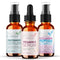 Natural Firm & Glow Skincare Set of 3 Serums – 20% Vitamin C, Peptide Complex, Niacinamide Vitamin B3 Serum by Eva