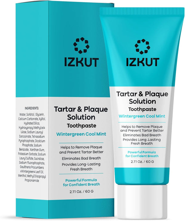 Plaque & Tartar Remover Toothpaste for Teeth: Removes Plaque & Controls Tartar