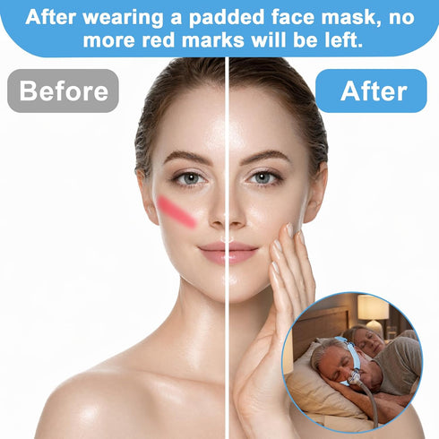 YCYuShen 4 Pack P10 p10 CPAP Strap Covers, Comfortable CPAP Mask Strap Cover, CPAP Supplies Pads, CPAP Strap Cushions