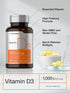 Horbaeach Vitamin D3 1000IU Softgels (25mcg) | 180 Count | Non-GMO, Gluten Free Supplement