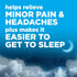 Amazon Basic Care Acetaminophen PM Caplets, Pain Reliever Plus Nighttime Sleep Aid, 100 Count