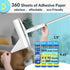 Large Lint Roller - 9.45 in Giant Roller with 360 Sheets, Telescopic Pole for Easy Cleaning of Floors and Clothing
