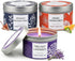 Scented Candle Gift Set for Women, 3 Pack Large Soy Wax Candles