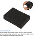 Scouring Pad Sponge, Non-Scratch Dish Cellulose Scrubber, 10.1 x 7cm for Dishes, Pots, and Kitchens, Black