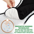 LFDAVP Adult Cloth Diaper Covers Waterproof, Adjustable Incontinence Plastic Pants with Absorbent Liner, Washable