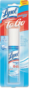 LYSOL Disinfectant Spray to Go, Crisp Linen, 1 Ounce (Pack of 8)