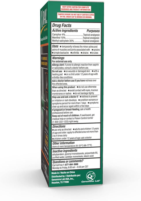 X Ray Dol Topical Arthritis Pain Reliever Cream, Full Prescription Strength for Joint & Muscle Pain, 2 Ounces