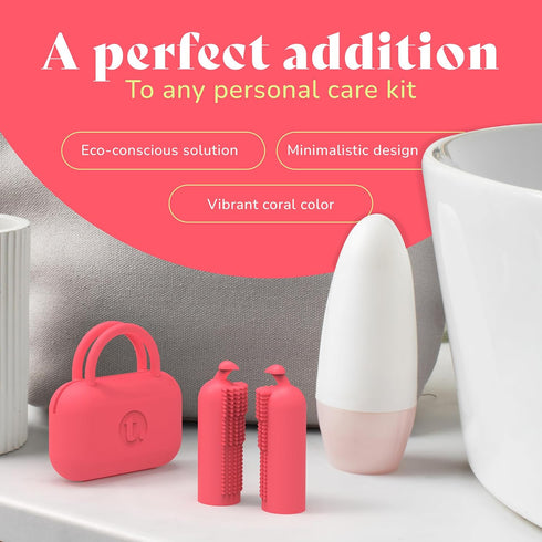Period Safety Tool, Tampon & Menstrual Cup Removal Aid, Medical-Grade Silicone, Discreet At-Home Backup for Retained