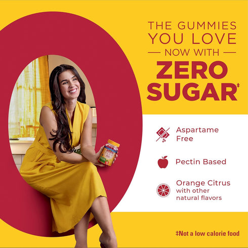 Nature Made Zero Sugar Vitamin C Gummies, 250 mg per Serving, 100 Count - Immune & Antioxidant Support