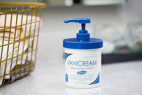 Vanicream Moisturizing Skin Cream with Pump Dispenser, 16 fl oz