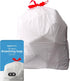 Amazon Basics Flextra Tall Kitchen Drawstring Trash Bags, 13 Gallon, Unscented, 50 Count