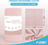 AIDEA Pink Microfiber Cleaning Cloth Roll - 75PK, Reusable Tear Away Towels for Cars, Kitchen, and Windows
