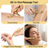 Lanties 2 Pcs Trigger Massage Tool Acupuncture Pen Gua Sha Massage Scraping Tool Manual Reflexology Body Point Deep