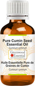 Pure Cumin Seed Essential Oil 5ml (0.16 oz) - Steam Distilled
