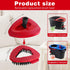 Wanry flourigems Kitchen(3 Scrub Brush Replacement Head for O CED, Spin Mop Scrubber Brush Head Replace with Base