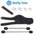 Tenbon AFO Foot Drop Brace for Walking with Shoes & Sandals, Adjustable Dorsiflexion Assist Support for Improved Gait