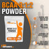 BulkSupplements.com BCAA 3:1:2 Powder, Unflavored & Gluten Free, 1500mg per Serving, 1kg (2.2 lbs) - Pack of 1