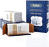 Vplus 150 PACK Guest Towels, Disposable Bathroom Napkins, Soft and Absorbent Paper Hand Towels for Dinners, Parties