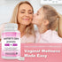Immune,Digestive,Gut,Promote Flora,60 Capsules[1-Month Vaginal Probiotic for Women's pH Balance Health,with Prebiotics