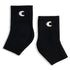 Cannon Sports Ankle Brace Compression Sleeve - Relief Socks for Achilles Tendonitis, Plantar Fasciitis (Pair, Black,