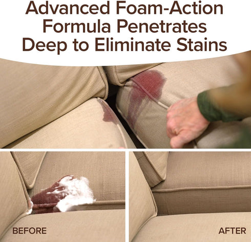 Horsepower Bull Shot Carpet Spot & Stain Remover, AS SEEN ON TV, Made In USA, Just Point & Spray, Stain-Lifting