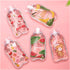 SKUZA 1PC Hot Water Bottle,Winter Portable Transparent Hot Water Bottle Warm Cartoon Hand Warmer Filled Mini