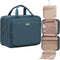 NISHEL Large Size Toiletry Bag for Women, Travel Essentials Organizer, Hanging Makeup Case for Cosmetics