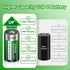 Palogreen 8 Pack,6000mWh 1.5V 4 1 4-Pack 3 Rechargeable C Batteries High Capacity C Batteries with in USB-C Charge