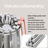 Professional Portable Stainless Manual Nose & Ear Hair Trimmer, 12 Sharp Blades, Universal for Men and Women