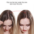 SARLA Invisible Wire Hair Extensions, 3 Clips Synthetic Wavy Curly Hairpiece, Adjustable Transparent Headband, 16 Inch