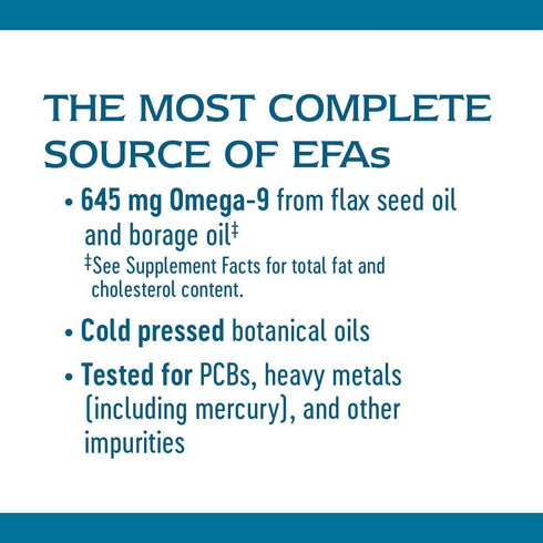 Nature's Way MEGA 3/6/9 Omega Blend, Non-GMO, Fish | Flax | Borage Oils, 90 Count