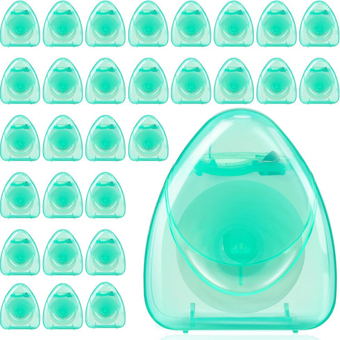 30 Boxes Dental Floss Bulk Travel Mint Waxed Dental Floss, 54.68 Yard/50m Each Floss Tape