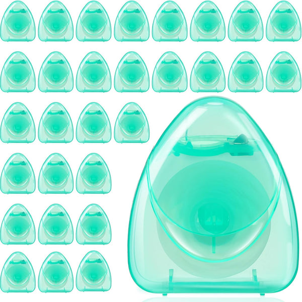 30 Boxes Dental Floss Bulk Travel Mint Waxed Dental Floss, 54.68 Yard/50m Each Floss Tape