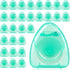 30 Boxes Dental Floss Bulk Travel Mint Waxed Dental Floss, 54.68 Yard/50m Each Floss Tape