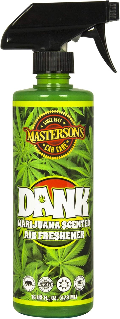 MASTERSON'S CAR CARE MCC_420_16 DANK - Marijuana Scented Air Freshener (16 oz)