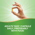 Nature's Way Riboflavin Vitamin B2, 100 mg per Serving, High Potency, Supports Cellular Energy Production, 100 Capsules