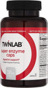 Twinlab Super Enzyme Caps - Constipation Supplement with Digestive Enzymes - 50 Capsules
